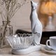 Фруктовница-конфетница Кошка Шелби Сильвер Bo52105_3734