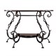 Кованый стол консоль Аделаида-2 Bo19005_280