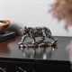Крадущийся тигр (скульптура) Айс Античное серебро Bo22680_3669