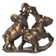 Статуэтка Играющие Слоны Бронза Bo22050_360