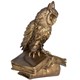Статуэтка Ученый Филин Бронза Bo22139_476