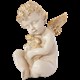 Статуэтка Ангел с кроликом Айвори Bo22165_1281