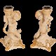 Подсвечник Путти пара Айвори Bo22107_1336