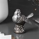 Статуэтка Птичка Терра Античное серебро Bo22692_4356 - фото 72907