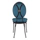 Стул кованый Аделаида Шоколад Амбер Того Лазурь Bo19015_1256