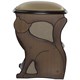Табурет с ящиком Марта темно-бежевый Bo11175_3252