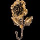 Настенный крючок Роза Прованса Баккара Бронза Bo75099_3843