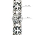 Браслет из серебра «Византийский» Fil9.45-293