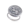 Кольцо из серебра «Колесница» Fil61.279-549