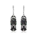 Серебряные серьги «Африканская маска Куайя» Fil31.280-603