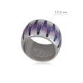 Кольцо из серебра «Тамтам», фиолетовая Fil61.117-832