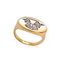 Кольцо из серебра «Единорог» Fil6.84-910