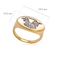 Кольцо из серебра «Единорог» Fil6.84-910