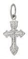 Крест серебрянный, с корундами, Эпифания, 0.77 гр. 226514