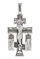 Крест серебрянный, с корундами, коллекция "Иваново", 7.22 гр. 225304
