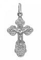 Крест серебрянный, с корундами, Эпифания, 1.29 гр. 226231