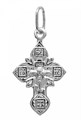 Крест серебрянный, с корундами, Эпифания, 0.98 гр. 226448
