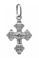 Крест серебрянный, с корундами, Эпифания, 0.83 гр. 226512