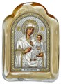 Икона Иверская Божия Матерь на стекле позолота 53228 - фото 83029