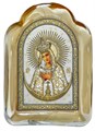 Икона Остробрамская Божия Матерь на стекле позолота 53232 - фото 83045