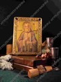 Подарочная икона Преподобный Серафим Саровский чудотворец на мореном дубе 20х15 20660 - фото 83857