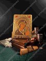 Подарочная икона Образ Казанской Божией Матери на мореном дубе 20х15 20784
