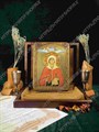 Подарочная икона Святая великомученица Анастасия Узорешительница на мореном дубе 20х15 20810 - фото 83951