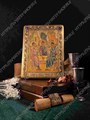 Подарочная икона Троица на дубе 15х20 см. 234462