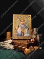 Настольная икона Ольга Святая Равноапостольная княгиня на дубе 10х15 см. 234209