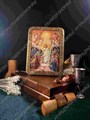 Настольная икона Воскресение Христово на дуб 10х15 см. 234132 - фото 84053