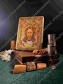 Подарочная икона Спас Нерукотворный на дубе 15х20 см. 234457