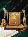 Настольная икона Святая великомученица Анастасия Узорешительница на дубе 10х15 см. 234186