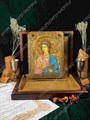 Настольная икона Ангел Хранитель на дуб 10х15 см. 234301 - фото 84139