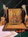Подарочная икона Святая великомученица Екатерина на дубе 15х20 см. 234383
