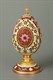 Яйцо пасхальное филигрань эмаль финифть на подставке золочение 228469