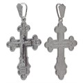 Крест серебряный Ag 925, коллекция Спаси и сохрани, с молитвой Спаси и сохрани, 17,25 гр. КРС0224493