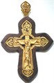 Крест серебряный Ag 925, коллекция Духовное наследие, 6,5 гр. КРС02241184 - фото 87736