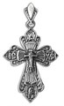 Крест серебряный Ag 925, коллекция Иваново, 1,33 гр. КРС02241793