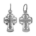 Крест серебряный Ag 925, коллекция Царь Славы, 0,96 гр. КРС02241977