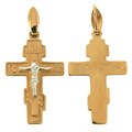 Крест золотой Au 585, коллекция Православие, 1,59 гр. КРС02242404