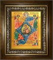 Неопалимая Купина, икона Божией Матери 14х18 в киоте 20х24 km_25_569