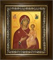 Одигитрия, икона Божией Матери 14х18 в киоте 20х24 km_25_570