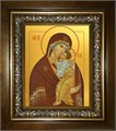 Ярославская икона Божией Матери 14х18 в киоте 20х24 km_25_572