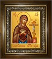 Ахтырская икона Божией Матери 14х18 в киоте 20х24 km_25_602