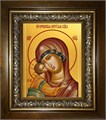 Игоревская икона Божией Матери 14х18 в киоте 20х24 km_25_641