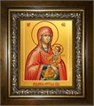 Лиддская икона Божией Матери 14х18 в киоте 20х24 km_25_652