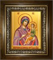 Скоропослушница, икона Божией Матери 14х18 в киоте 20х24 km_25_671