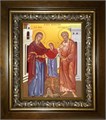 Иоаким и Анна праведные богоотцы 14х18 в киоте 20х24 km_25_792
