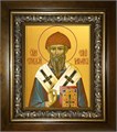 Спиридон Тримифунтский святитель 14х18 в киоте 20х24 km_25_824