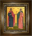 Адриан и Наталия мученики 14х18 в киоте 20х24 km_25_925